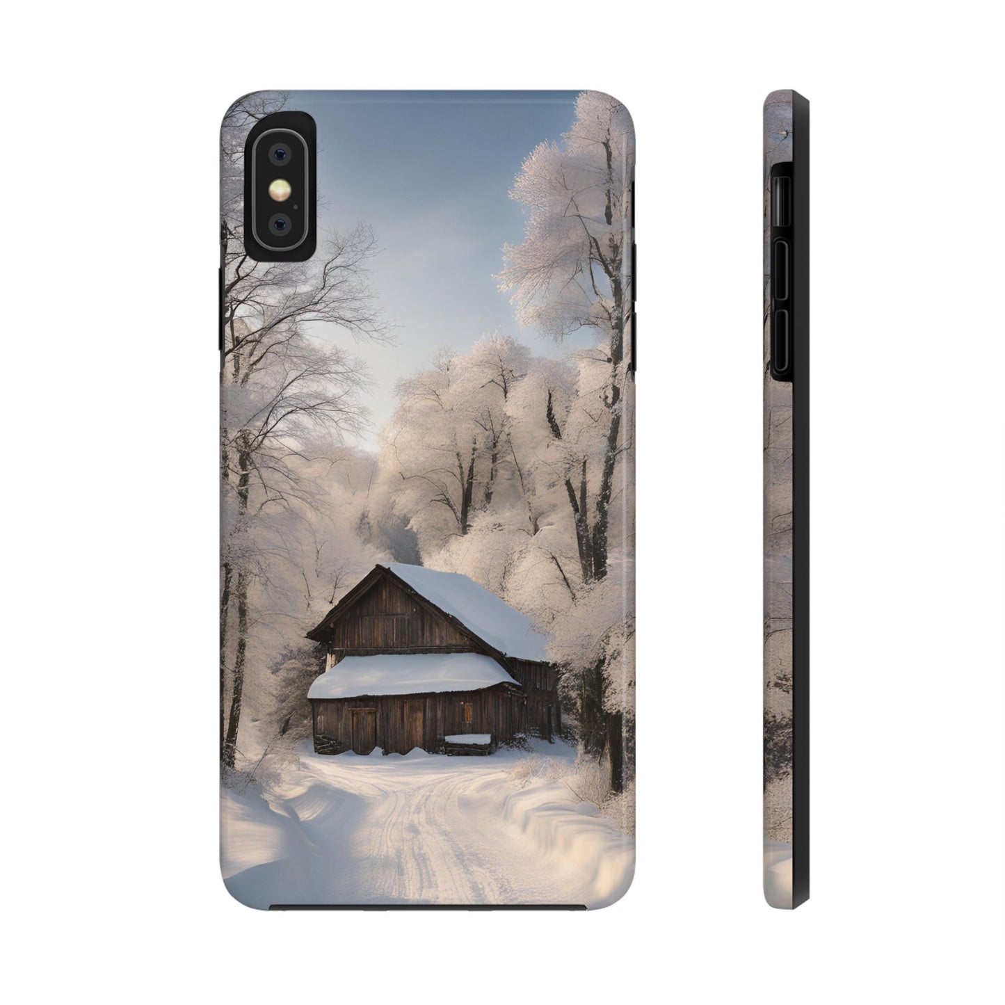 Winter Snow Scene Seasonal - Tough Phone Case