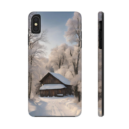 Winter Snow Scene Seasonal - Tough Phone Case