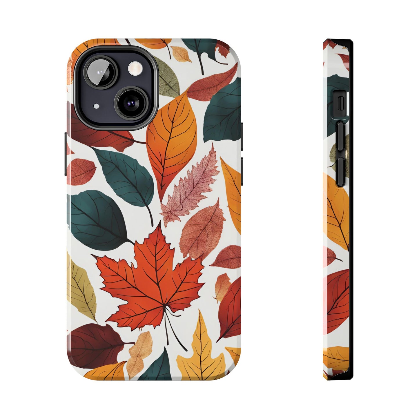 Falling Autumn Leaves - Tough Phone Case for iPhones and Samsung Smartphones