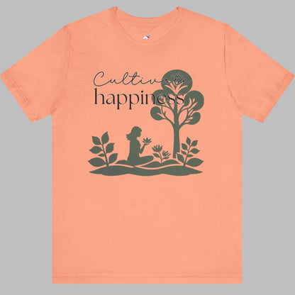 Short Sleeve Tee - Cultivate Happiness Shirt