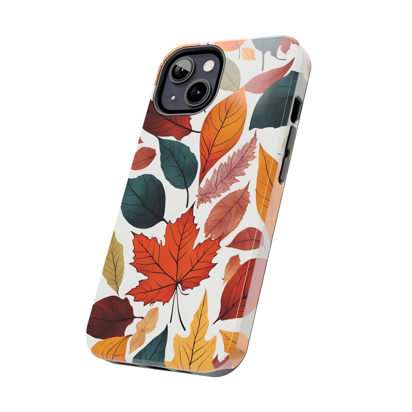 Falling Autumn Leaves - Tough Phone Case for iPhones and Samsung Smartphones