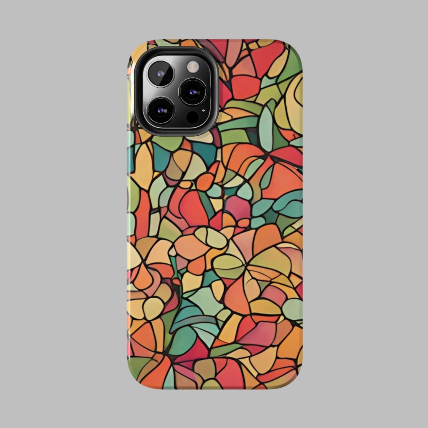 Abstract Vibrant Pattern - Tough Phone Case for iPhone and Samsung Smartphones