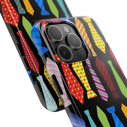 Colorful Neckties - Tough Phone Case for iPhone and Samsung Smartphones