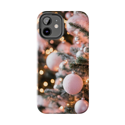 Pink Christmas - Tough Phone Case for iPhone and Samsung Smartphones