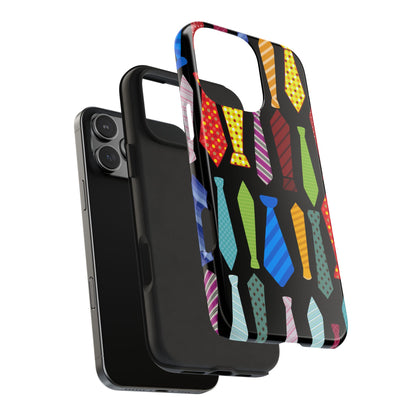 Colorful Neckties - Tough Phone Case for iPhone and Samsung Smartphones