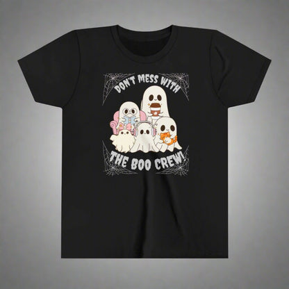 Youth Short Sleeve Tee Unisex Don't Mess With The Boo Crew