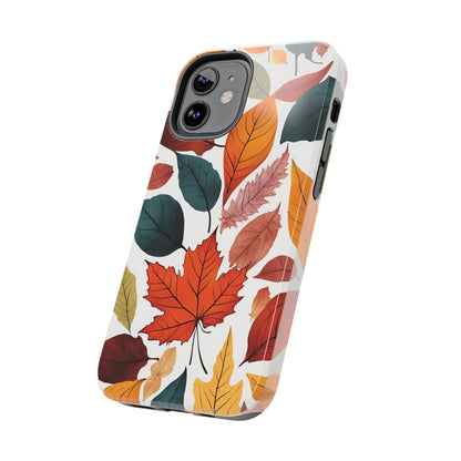 Falling Autumn Leaves - Tough Phone Case for iPhones and Samsung Smartphones