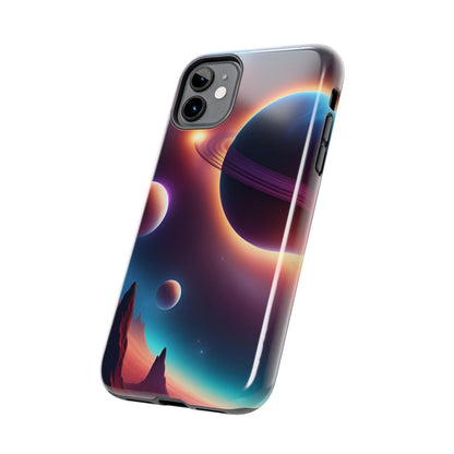 Out of this world Space Fantasy Design - Tough Phone Case for iPhone and Samsung Smartphones