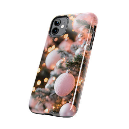 Pink Christmas - Tough Phone Case for iPhone and Samsung Smartphones