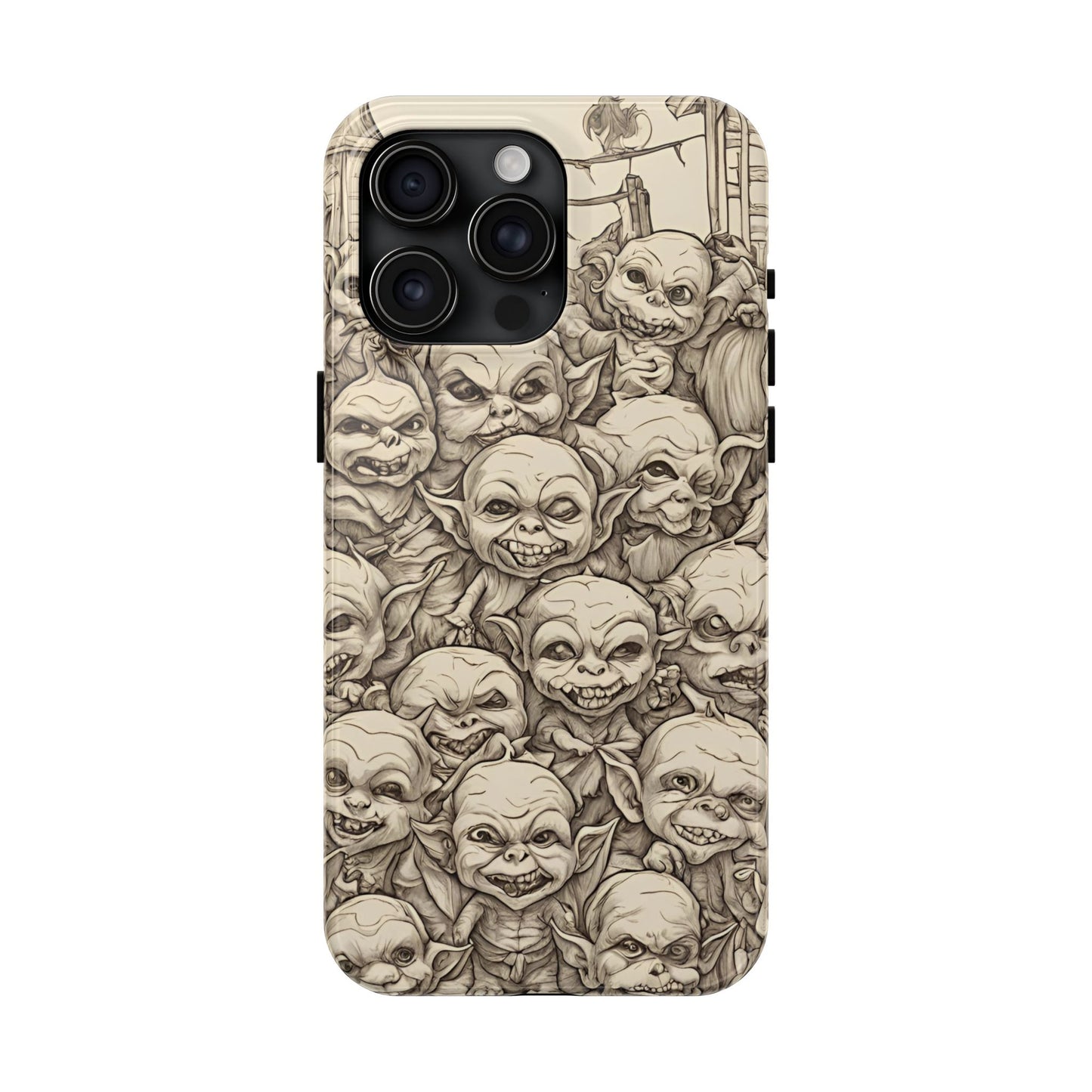 Phone Cases - Creepy Ghouls Design for iPhone and Samsung Smartphones