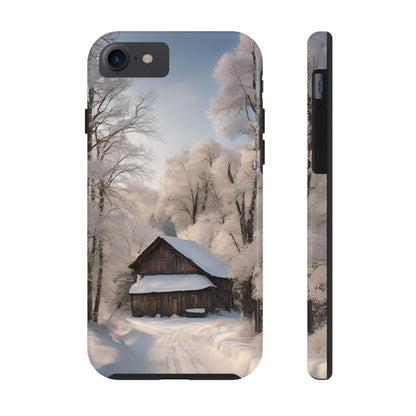 Winter Snow Scene Seasonal - Tough Phone Case