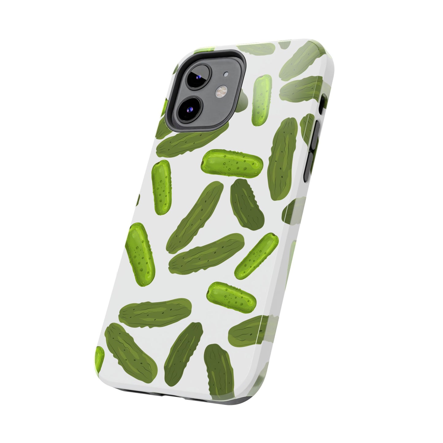 Humorous Pickles Design - Tough Phone Case for iPhones and Samsung Smartphones