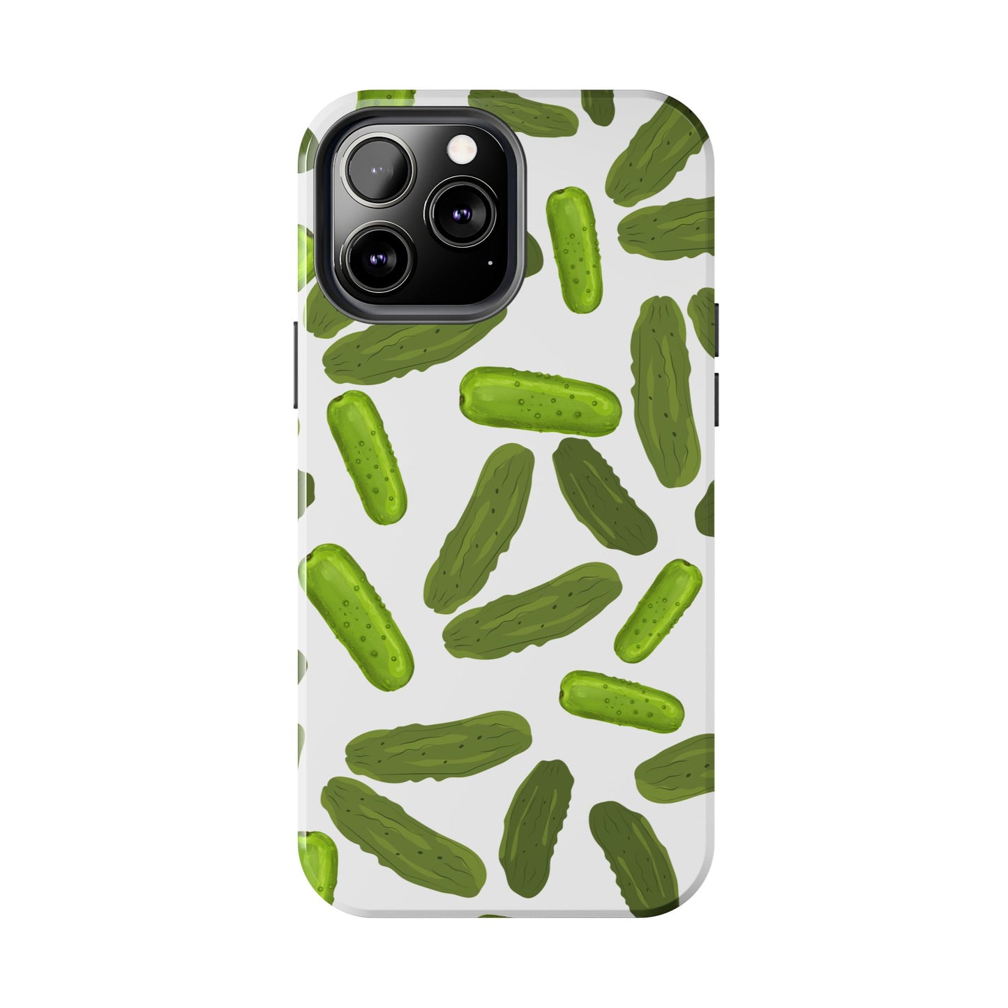 Humorous Pickles Design - Tough Phone Case for iPhones and Samsung Smartphones