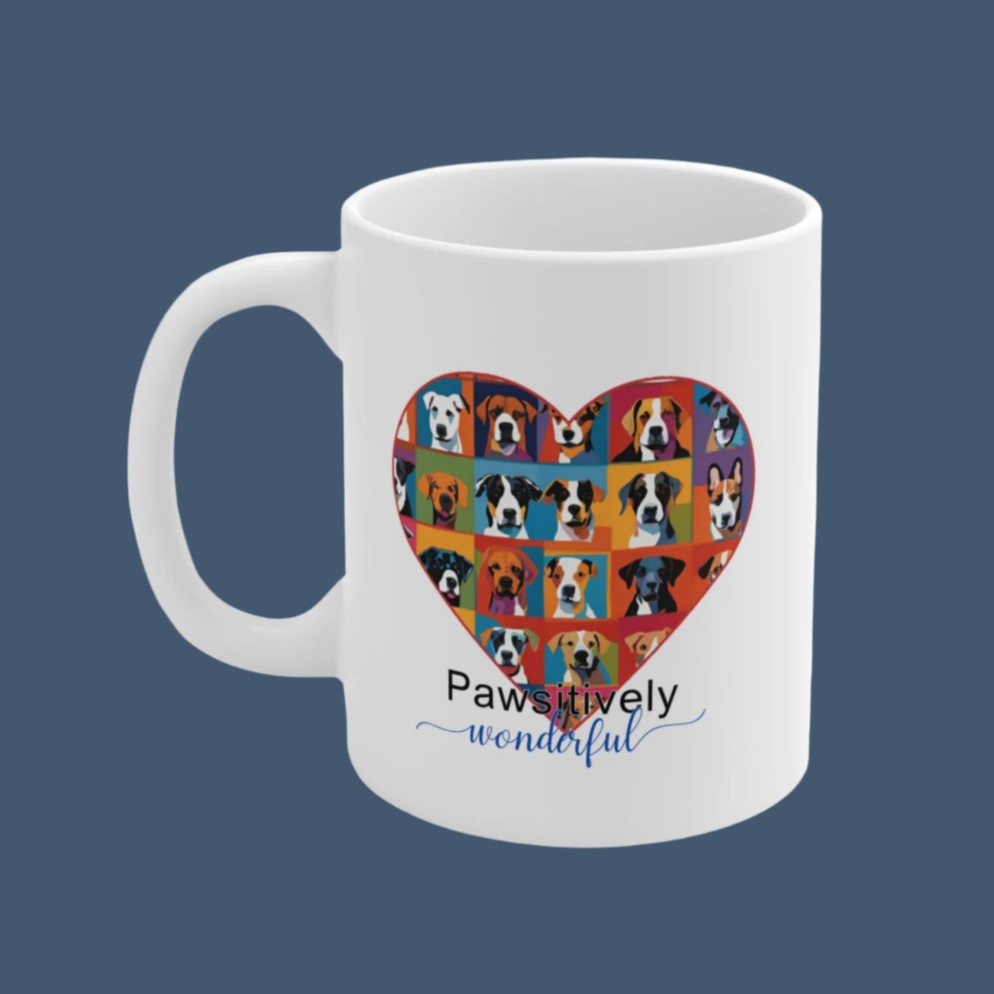 Ceramic Dog Mug for Dog Heroes