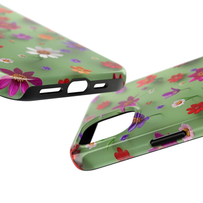 Tough Phone Cases - Summer Flowers in 3D