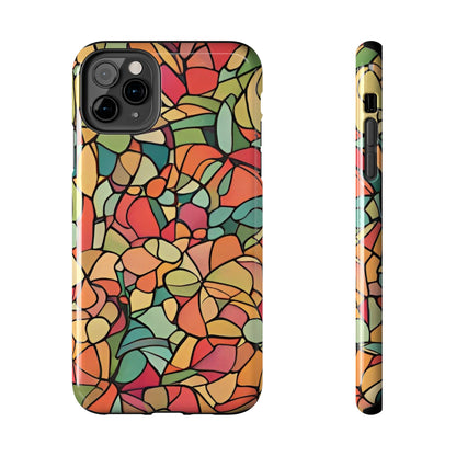 Abstract Vibrant Pattern - Tough Phone Case for iPhone and Samsung Smartphones