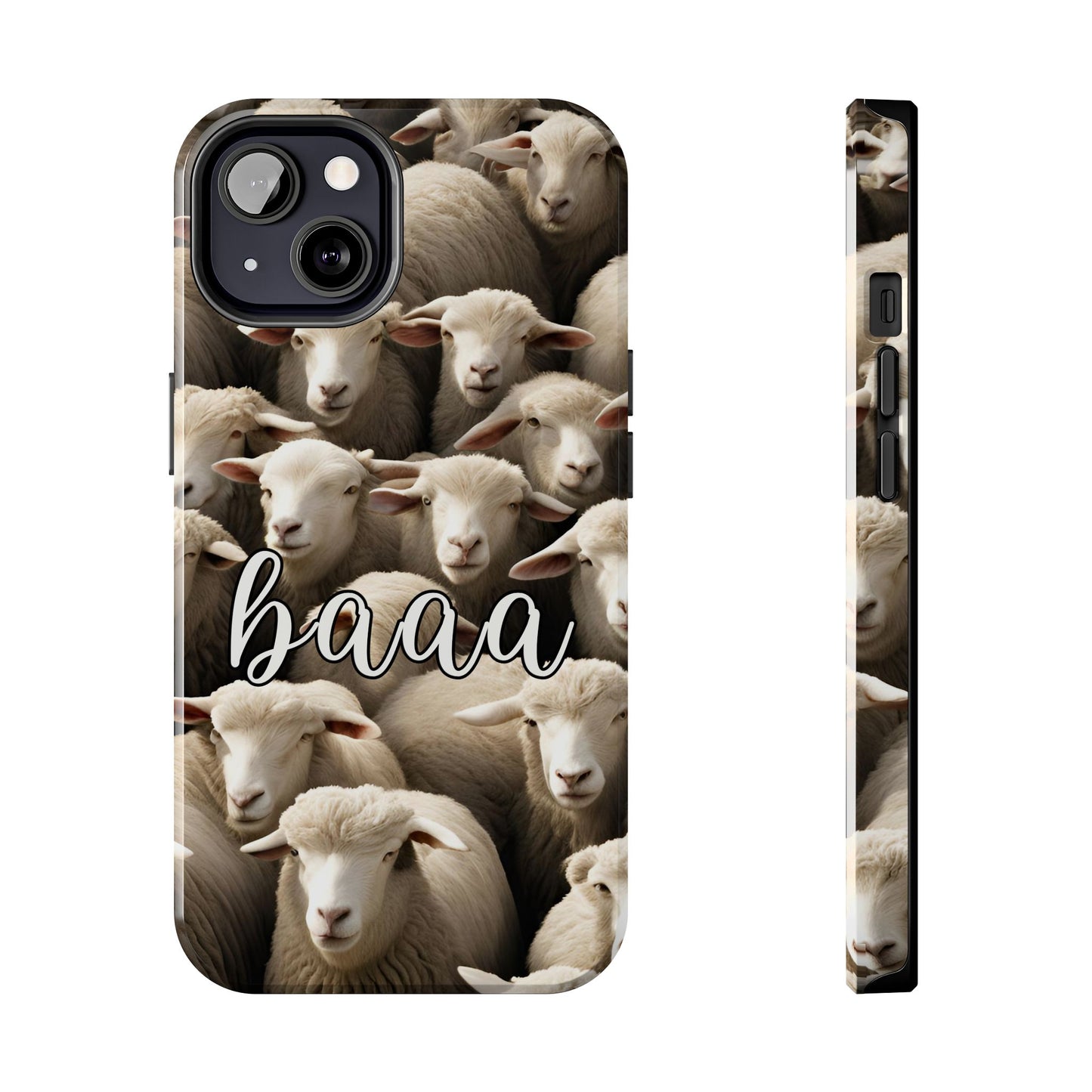 Sheep say Baaaa - Tough Phone Case for iPhone and Samsung Smartphones