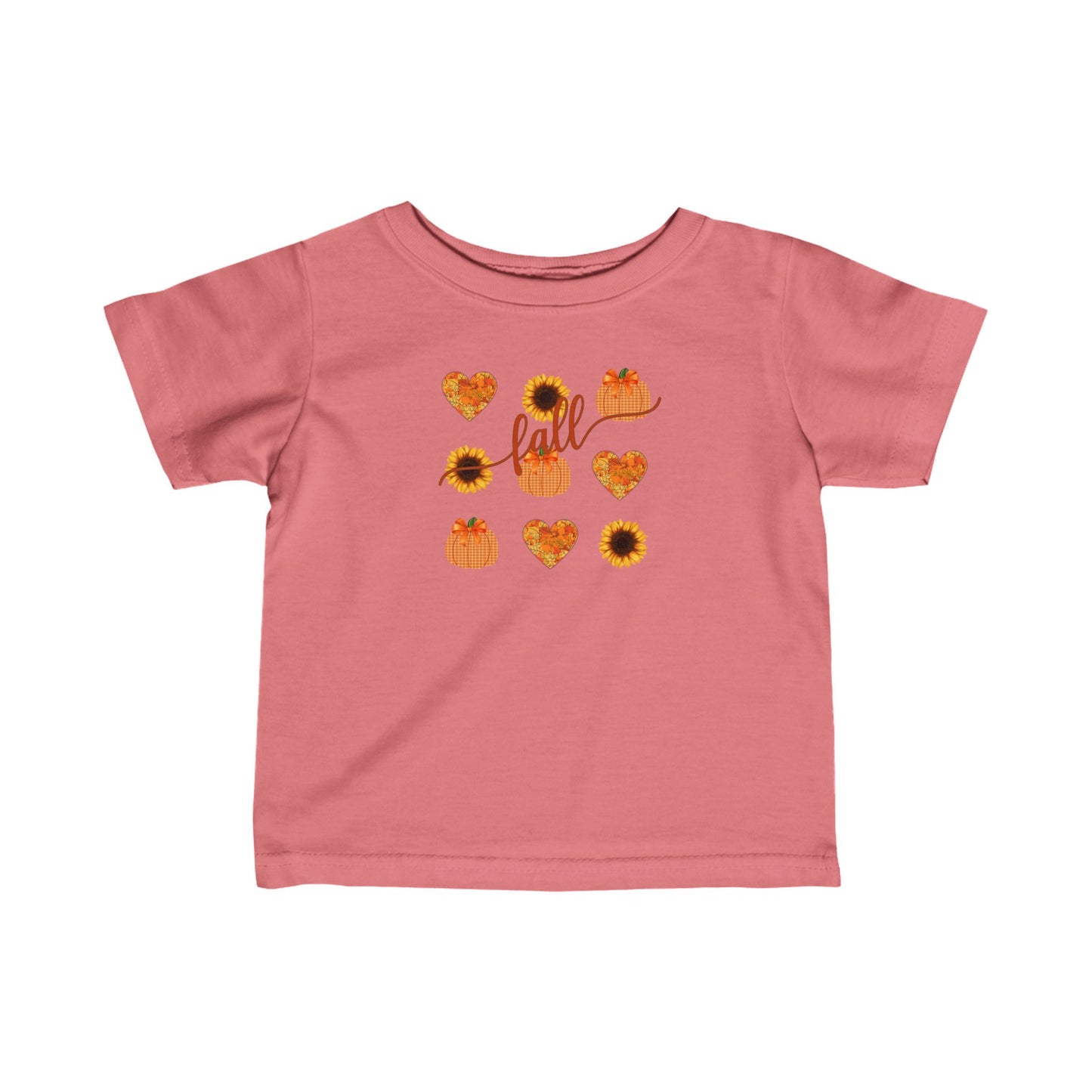 Fall Themed Infant Fine Jersey Tee