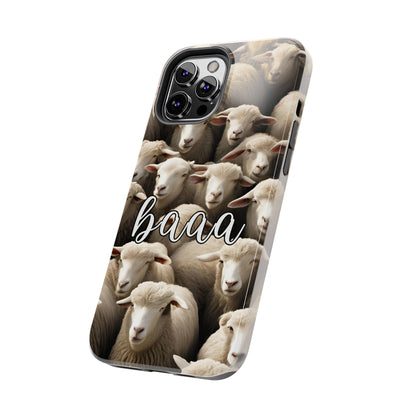 Sheep say Baaaa - Tough Phone Case for iPhone and Samsung Smartphones