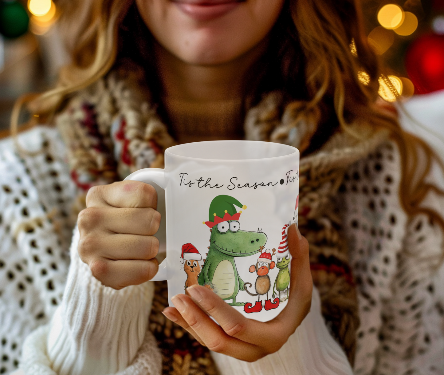 Mug - Quirky Christmas Friends 'Tis the Season'