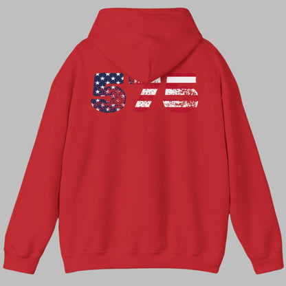 Patriotic Hoodie - New Mexico 575 Design