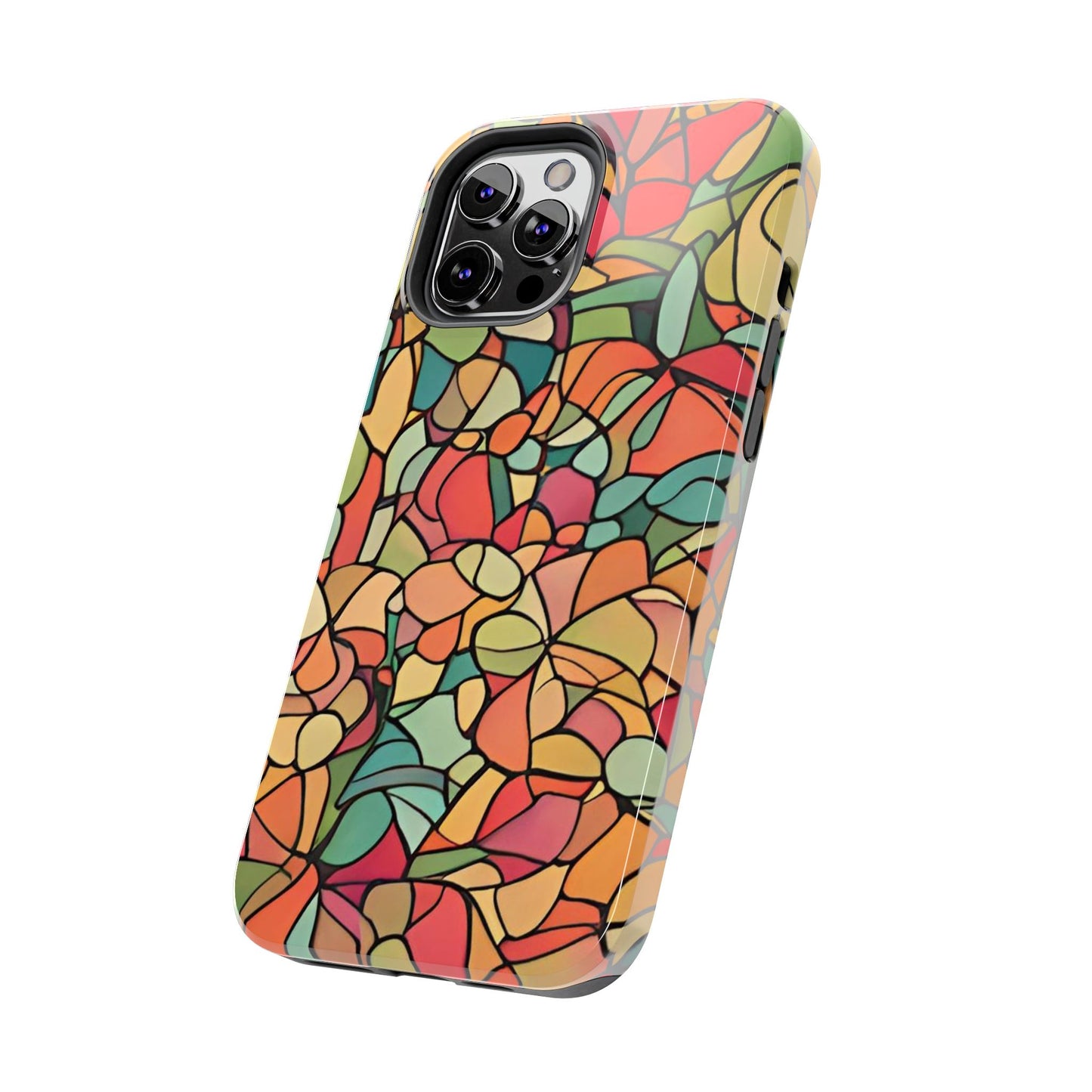 Abstract Vibrant Pattern - Tough Phone Case for iPhone and Samsung Smartphones