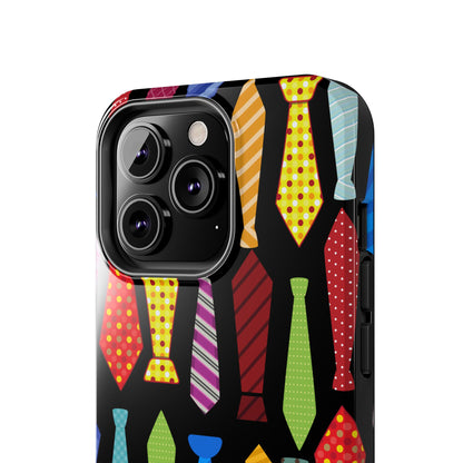 Colorful Neckties - Tough Phone Case for iPhone and Samsung Smartphones