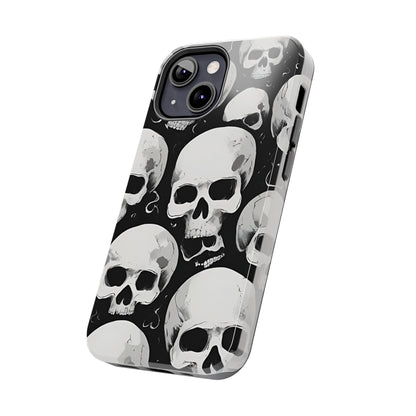 Creepy Skulls 2 - Tough Phone Case for iPhones and Samsung Smartphones