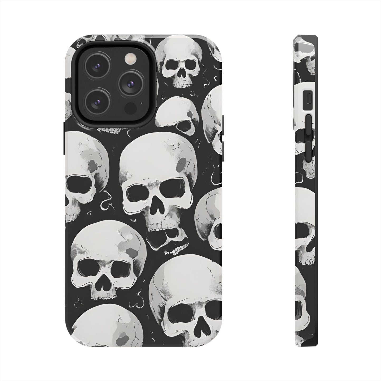 Creepy Skulls 2 - Tough Phone Case for iPhones and Samsung Smartphones