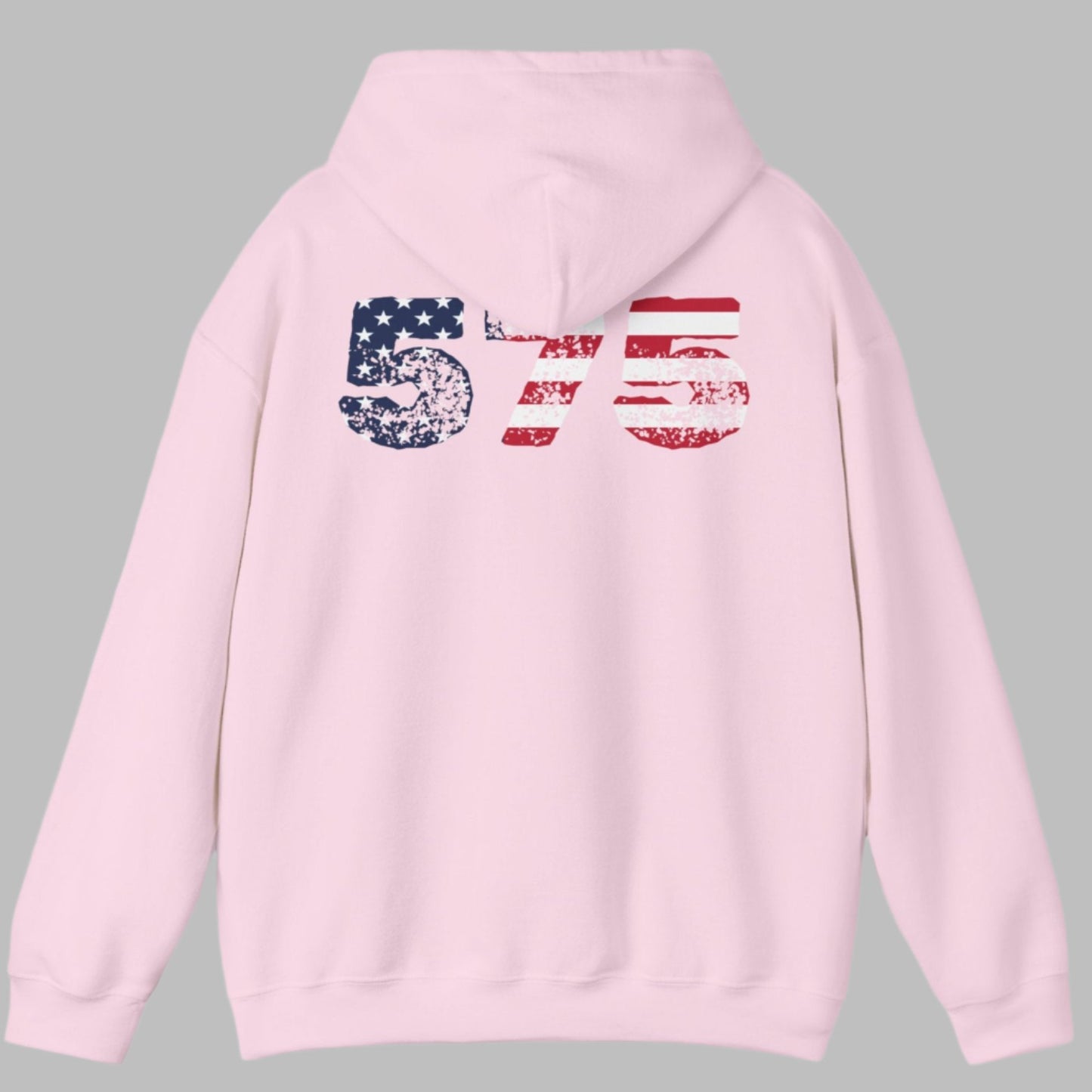 Patriotic Hoodie - New Mexico 575 Design