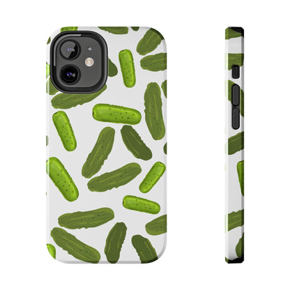 Humorous Pickles Design - Tough Phone Case for iPhones and Samsung Smartphones