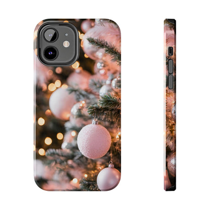 Pink Christmas - Tough Phone Case for iPhone and Samsung Smartphones