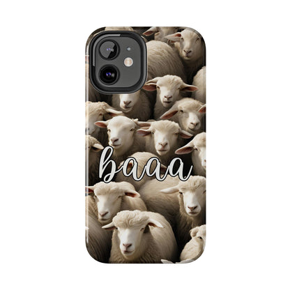 Sheep say Baaaa - Tough Phone Case for iPhone and Samsung Smartphones