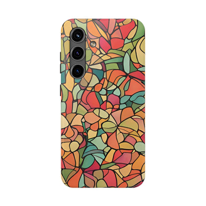 Abstract Vibrant Pattern - Tough Phone Case for iPhone and Samsung Smartphones