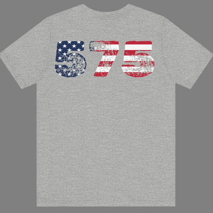 New Mexico 575 Patriotic Tee