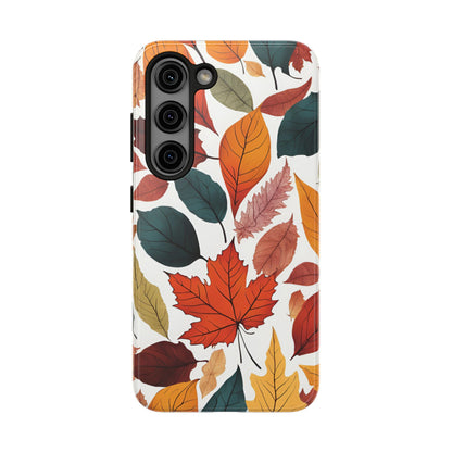 Falling Autumn Leaves - Tough Phone Case for iPhones and Samsung Smartphones