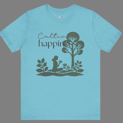 Short Sleeve Tee - Cultivate Happiness Shirt