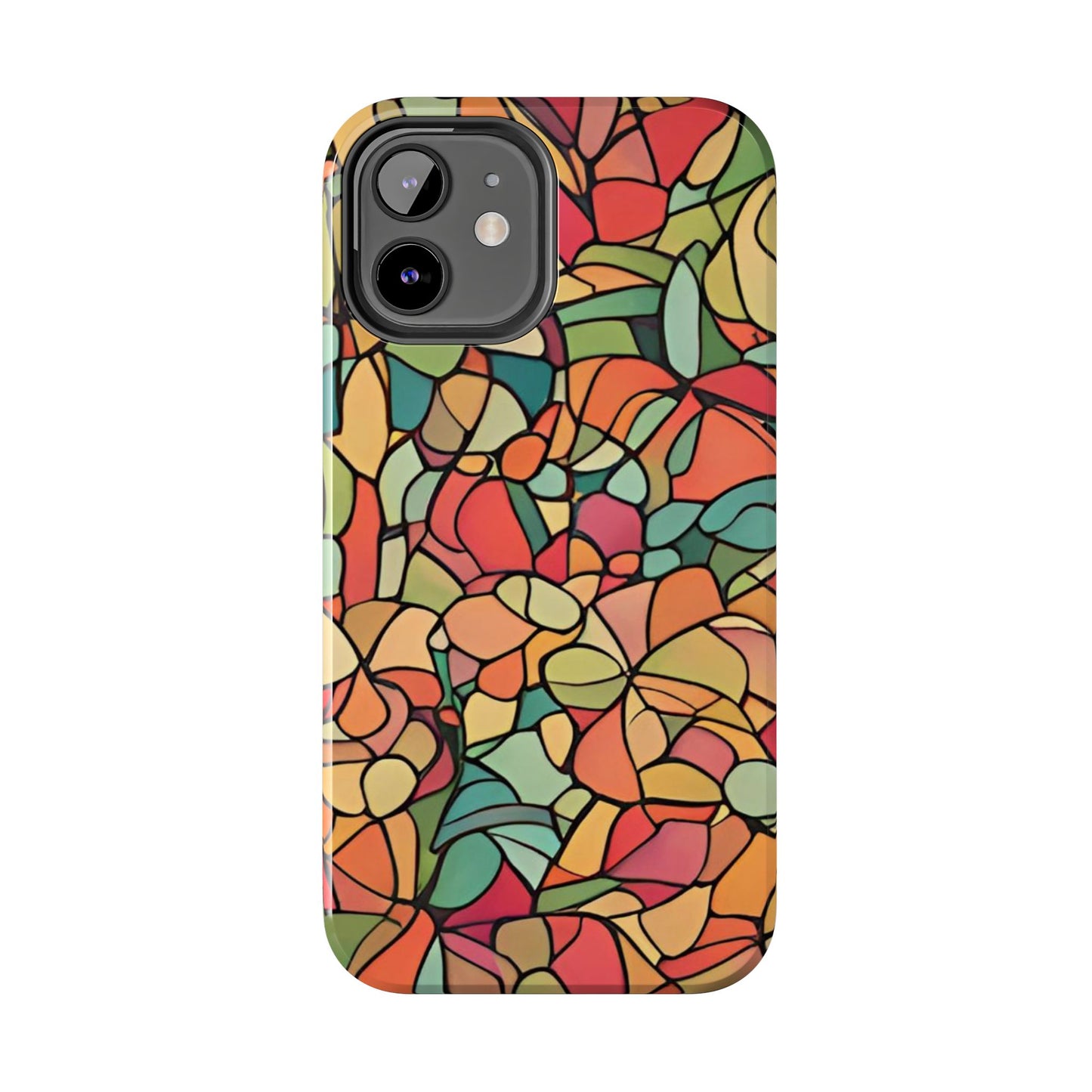 Abstract Vibrant Pattern - Tough Phone Case for iPhone and Samsung Smartphones