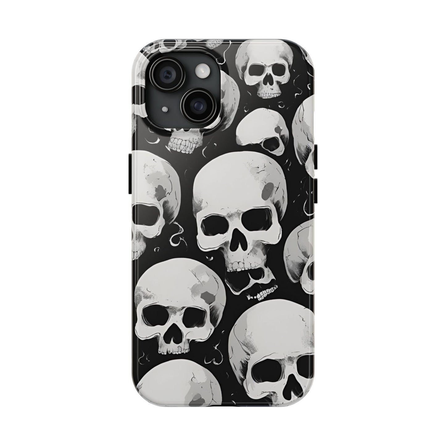 Creepy Skulls 2 - Tough Phone Case for iPhones and Samsung Smartphones