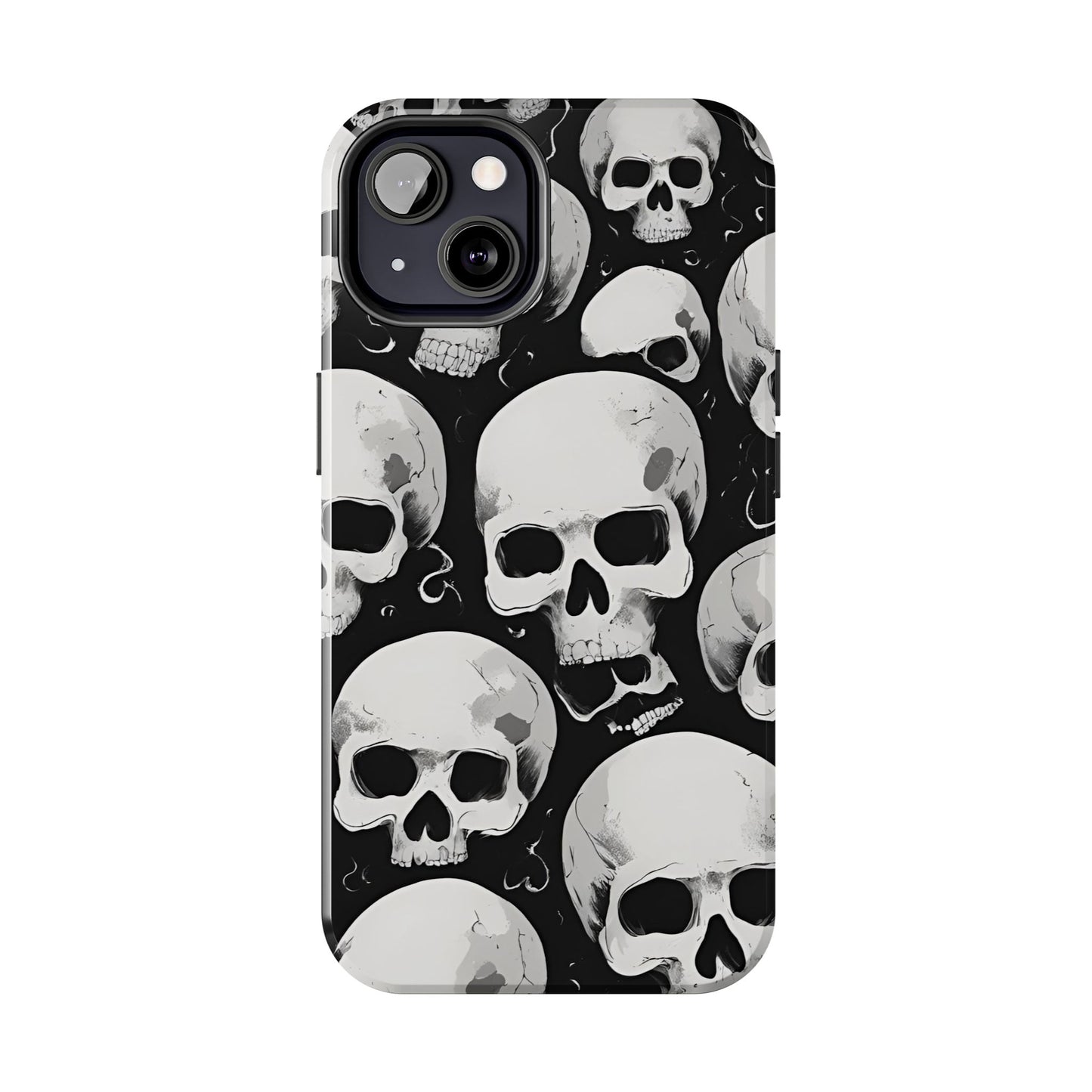 Creepy Skulls 2 - Tough Phone Case for iPhones and Samsung Smartphones