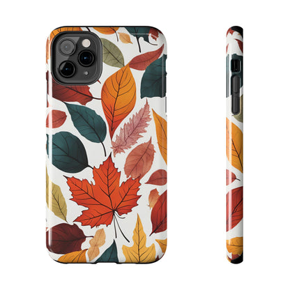 Falling Autumn Leaves - Tough Phone Case for iPhones and Samsung Smartphones