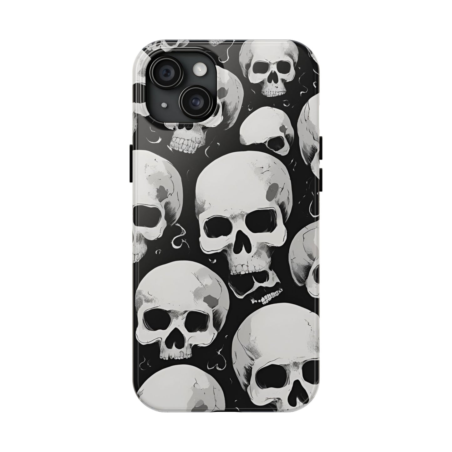 Creepy Skulls 2 - Tough Phone Case for iPhones and Samsung Smartphones