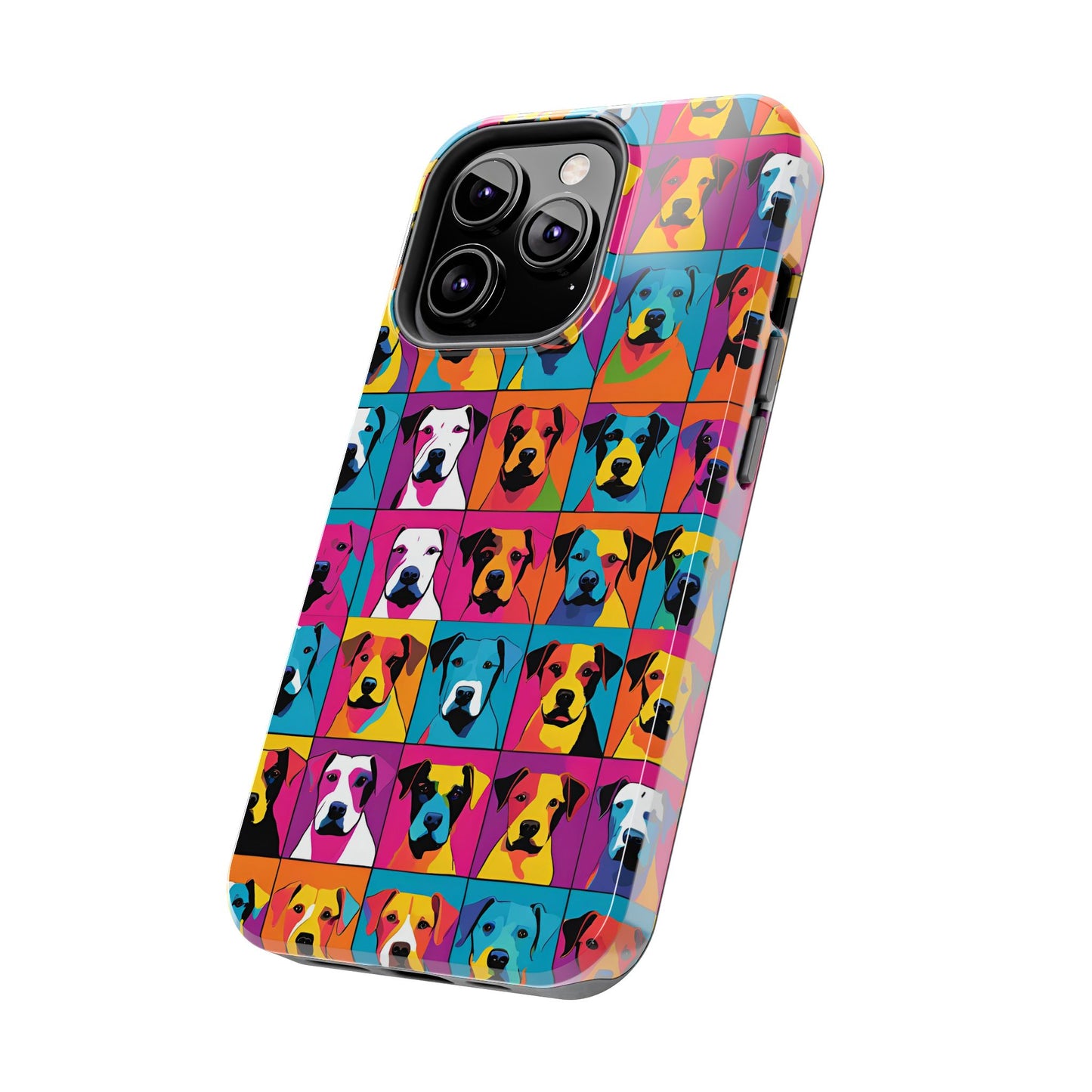 Colorful Dogs - Tough Phone Case for iPhones and Samsung Smartphones