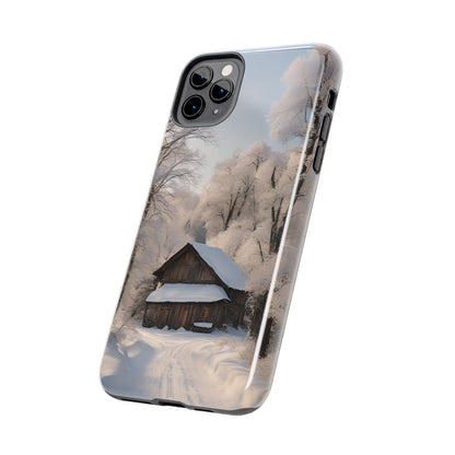 Winter Snow Scene Seasonal - Tough Phone Case