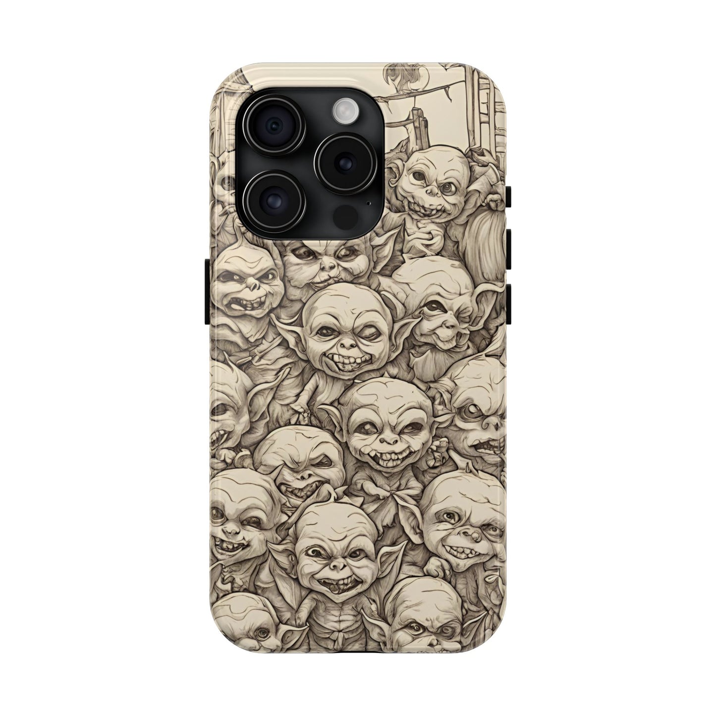 Phone Cases - Creepy Ghouls Design for iPhone and Samsung Smartphones