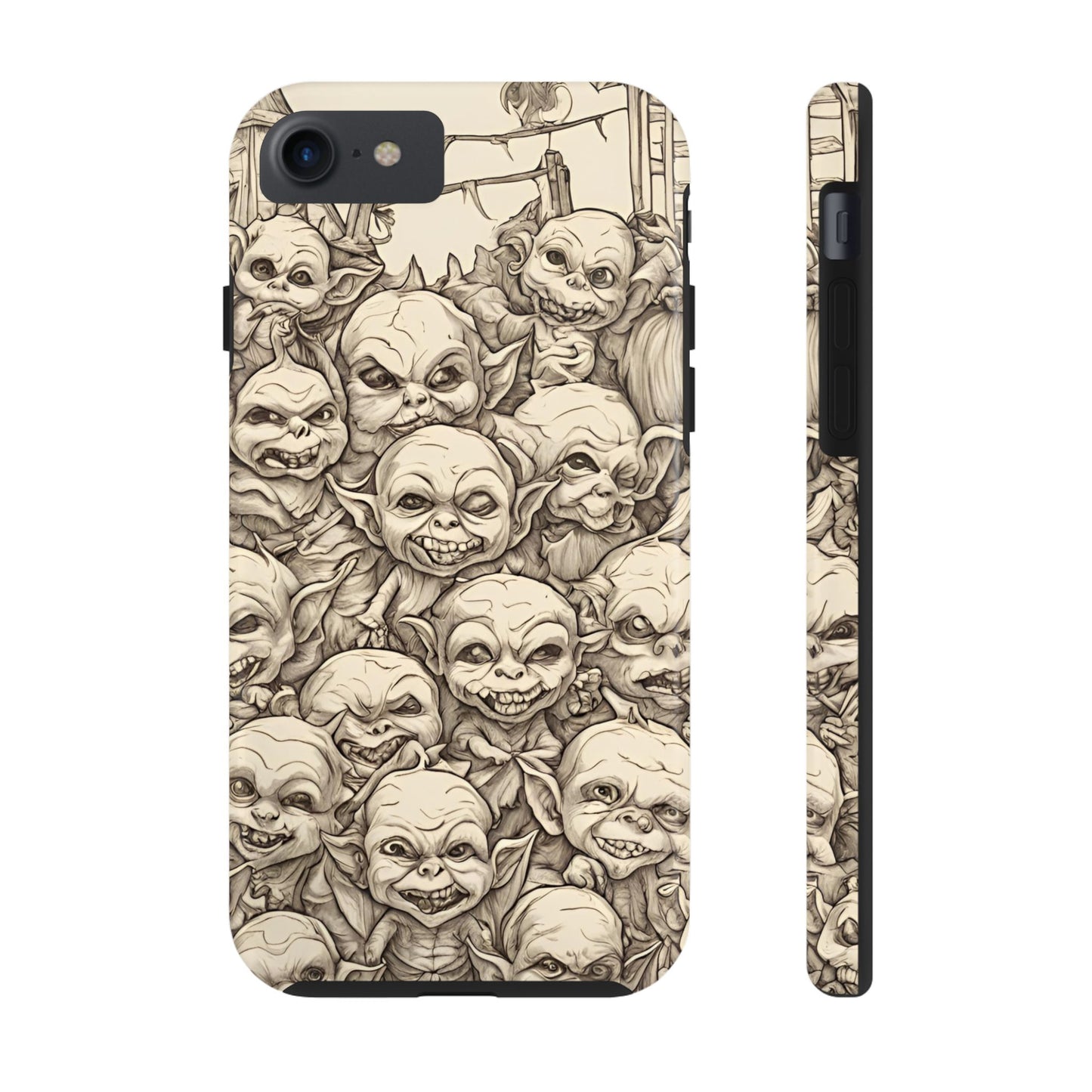 Phone Cases - Creepy Ghouls Design for iPhone and Samsung Smartphones