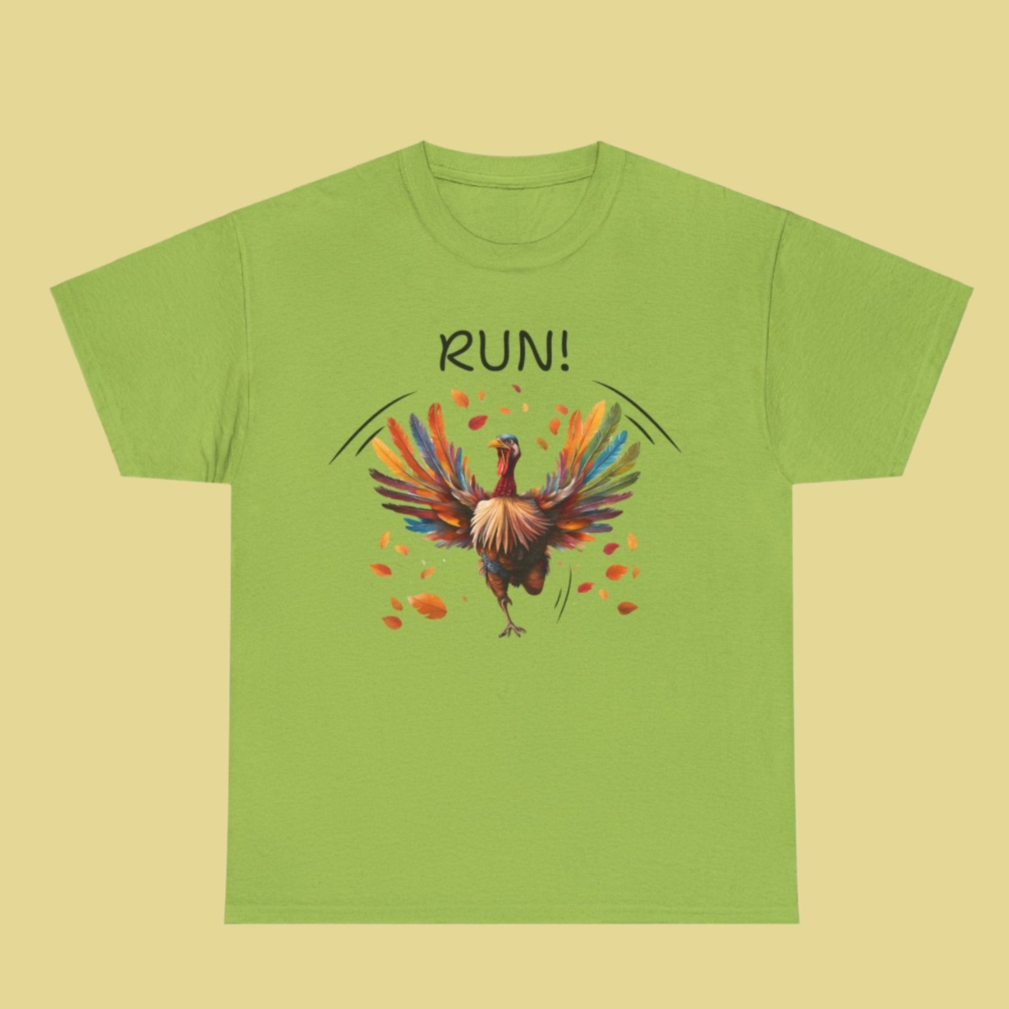 Funny Turkey Run Unisex Tee