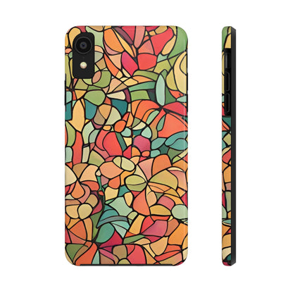 Abstract Vibrant Pattern - Tough Phone Case for iPhone and Samsung Smartphones