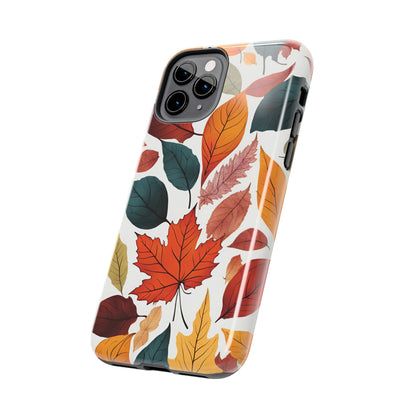 Falling Autumn Leaves - Tough Phone Case for iPhones and Samsung Smartphones