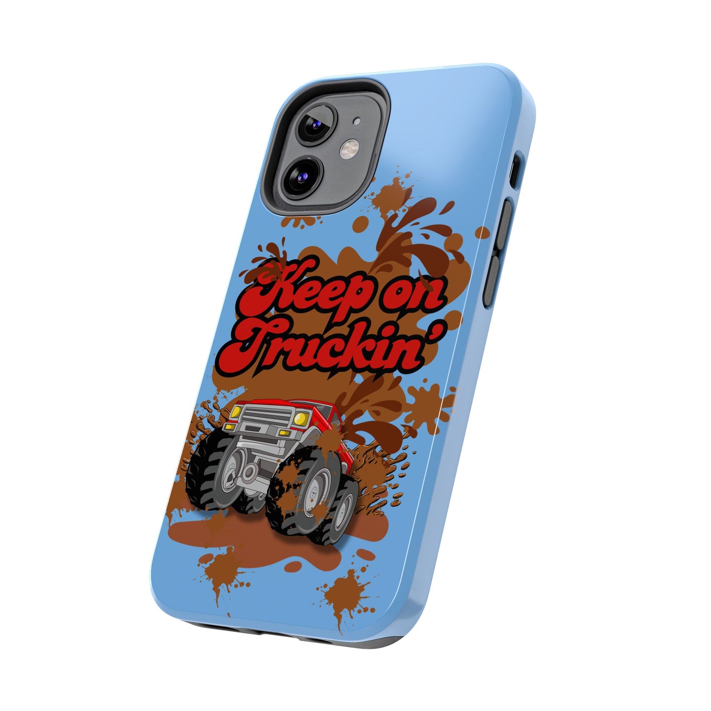 Keep on Truckin' in Blue - Tough Phone Case for iPhones and Samsung Smartphones